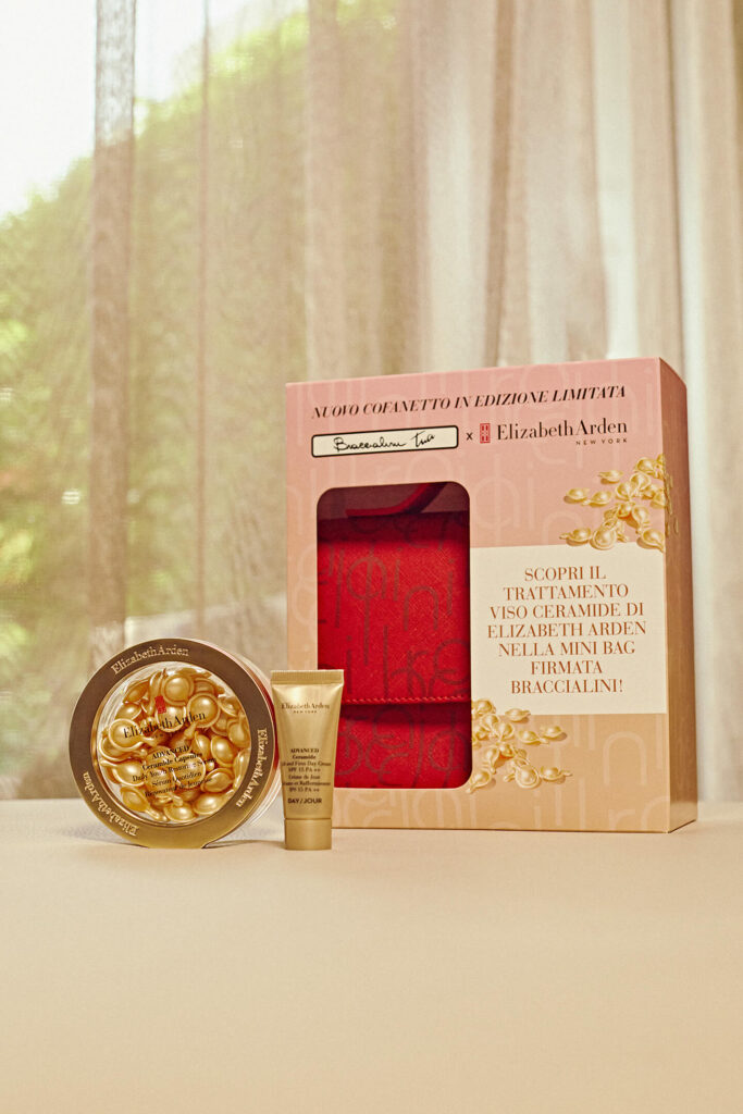 elizabeth arden x braccialini, il cofanetto